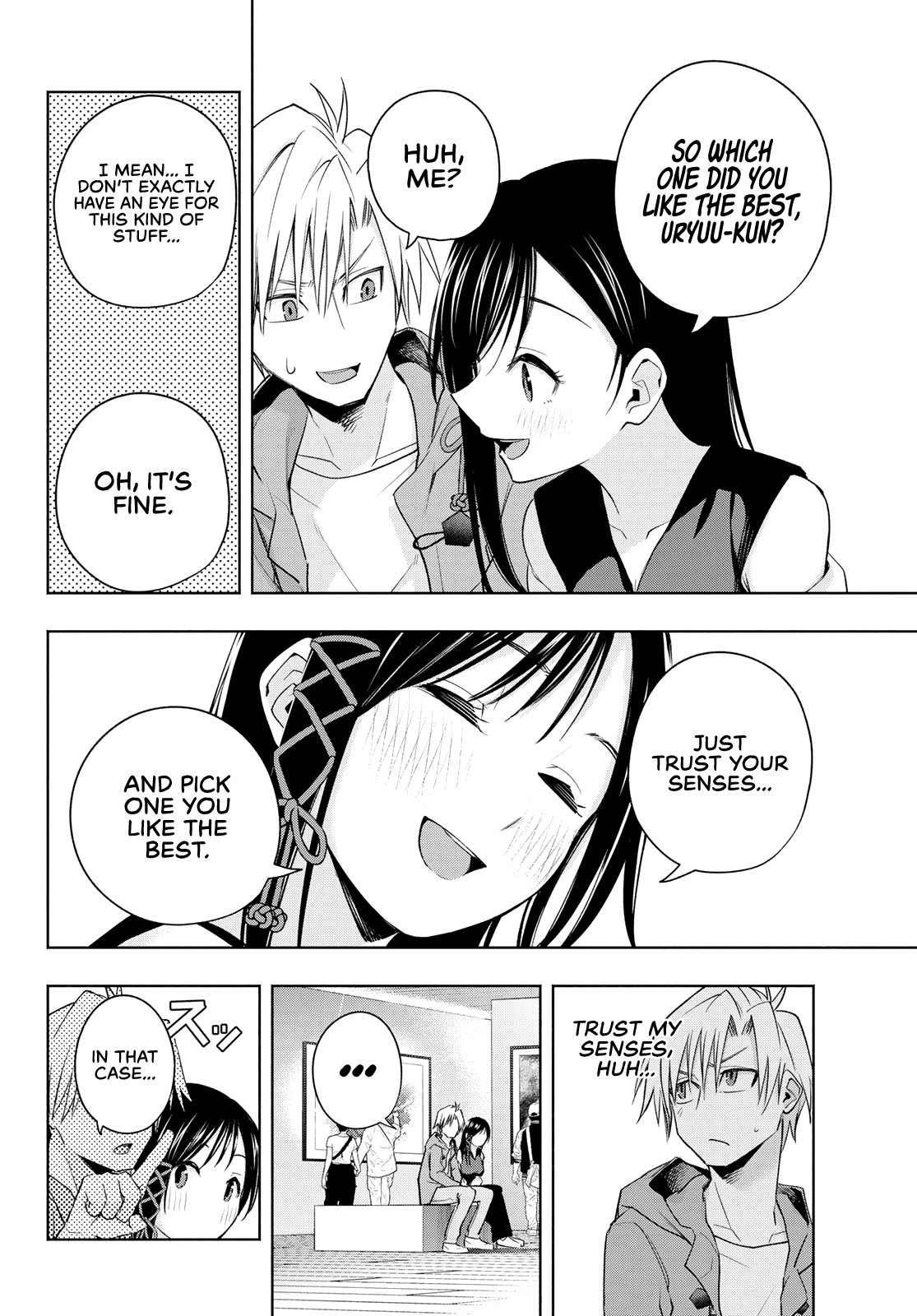 Amagami-san Chi no Enmusubi Chapter 88 page 15 - Chapter 88: A wondrous night
