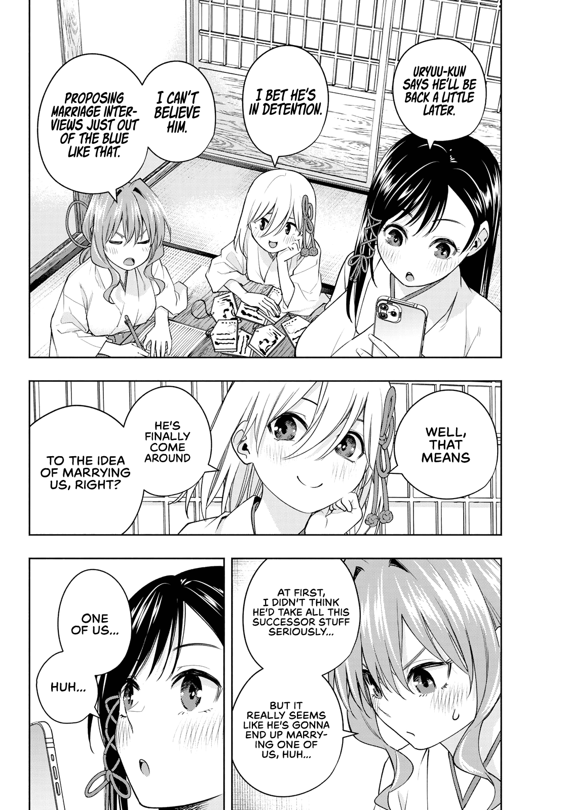 Amagami-san Chi no Enmusubi Chapter 89 page 11 - Chapter 89: A sympathetic midday