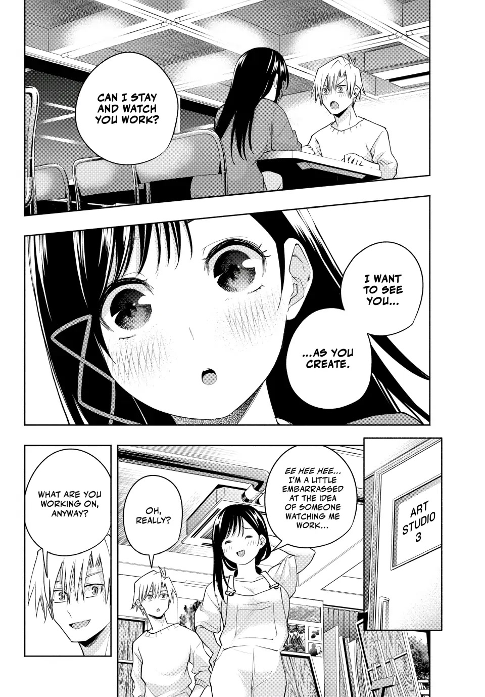 Amagami-san Chi no Enmusubi Chapter 92 page 10 - Chapter 92: Night's Course