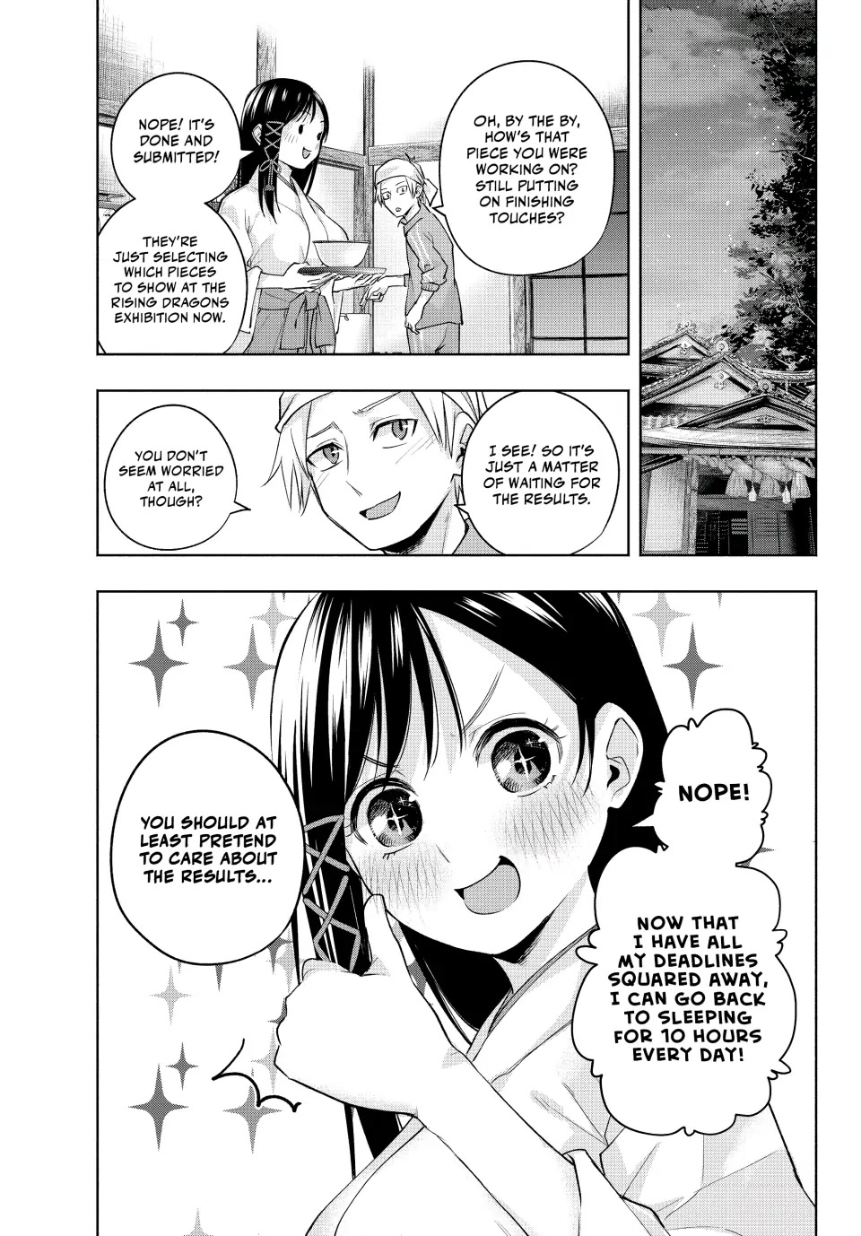 Amagami-san Chi no Enmusubi Chapter 95 page 1 - Chapter 95: Three Paths Forward (Part III)