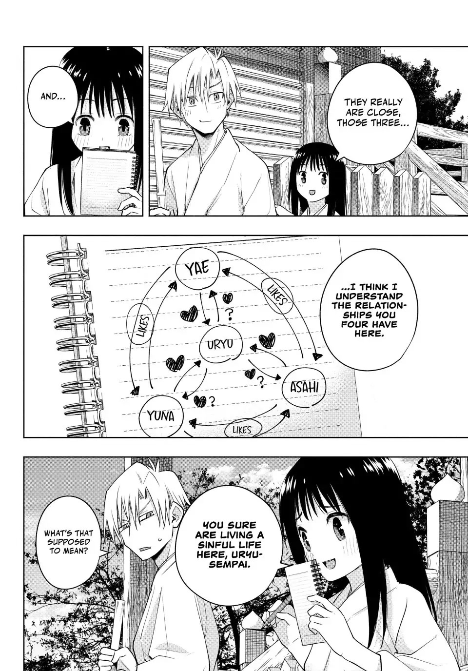 Amagami-san Chi no Enmusubi Chapter 97 page 8 - Chapter 97: Three Paths Forward (Part V)