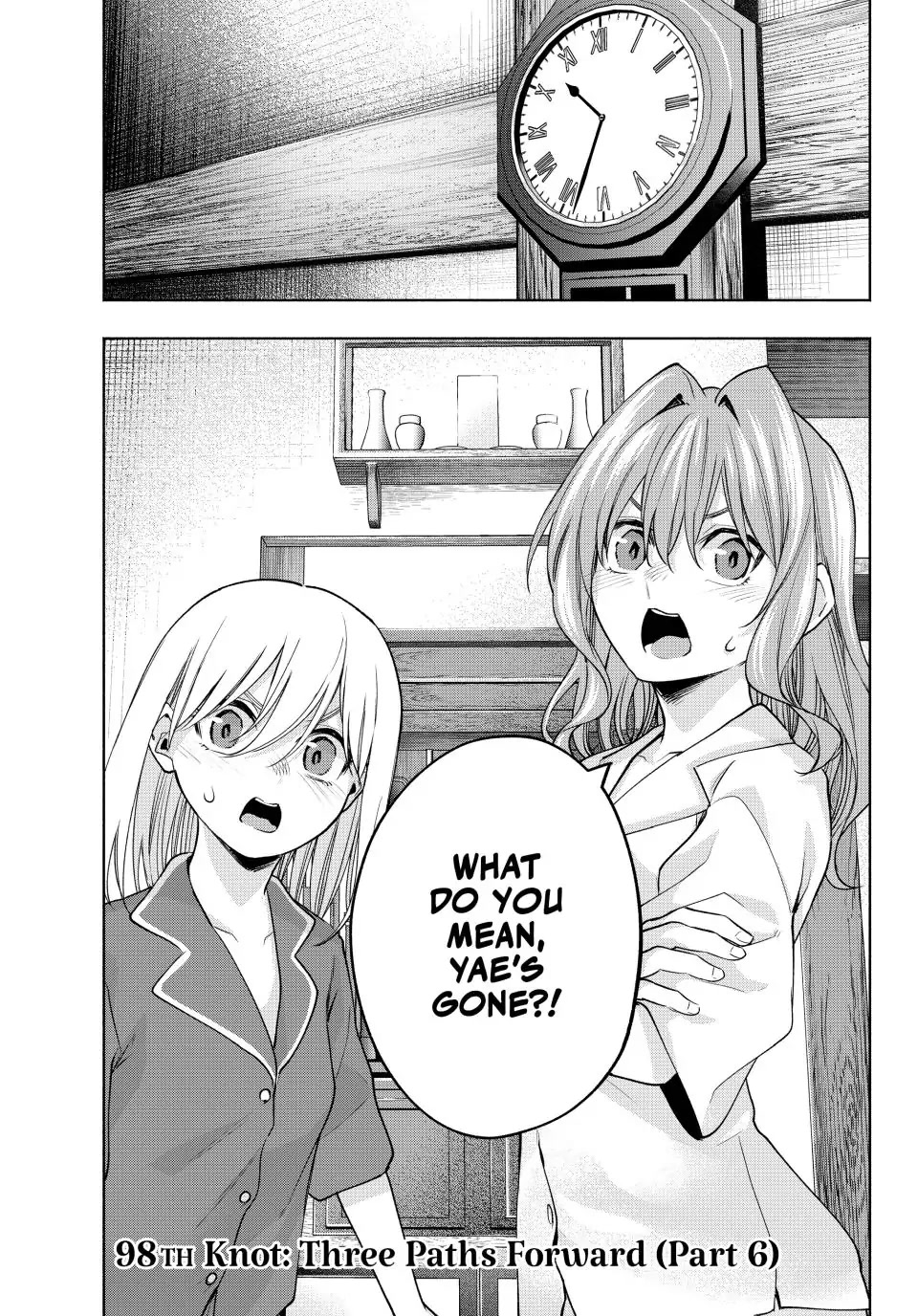 Amagami-san Chi no Enmusubi Chapter 98 page 1 - Chapter 98: Three Paths Forward (PartVI)