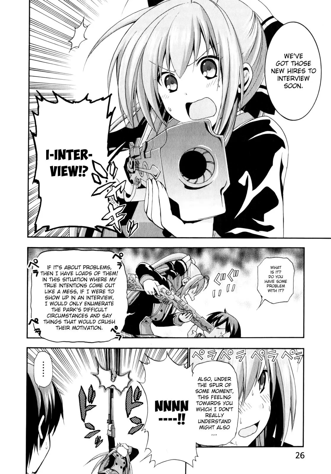 Amagi Brilliant Park Chapter 10 page 27 - Chapter 10: We don't have enough people!