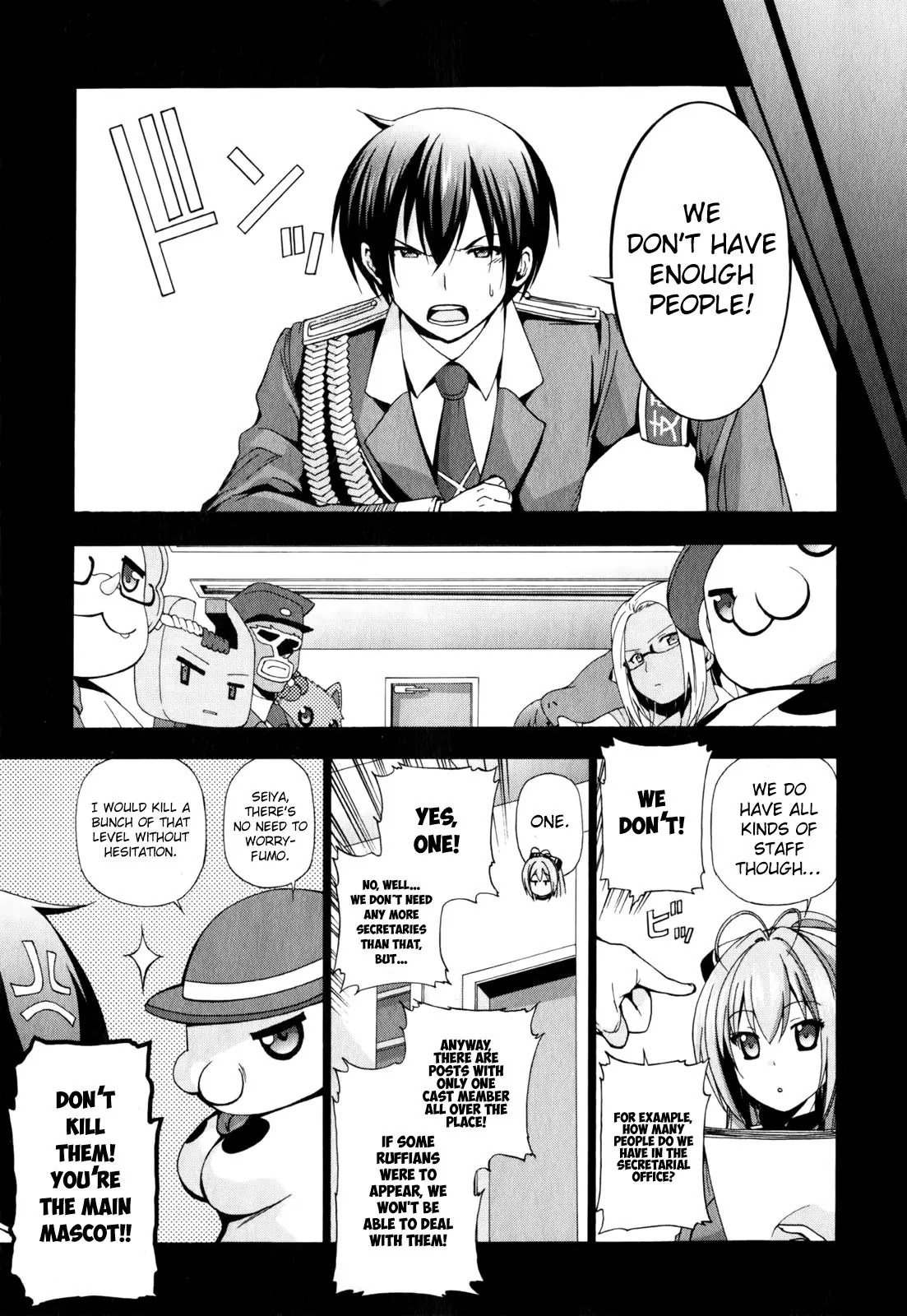 Amagi Brilliant Park Chapter 10 page 8 - Chapter 10: We don't have enough people!