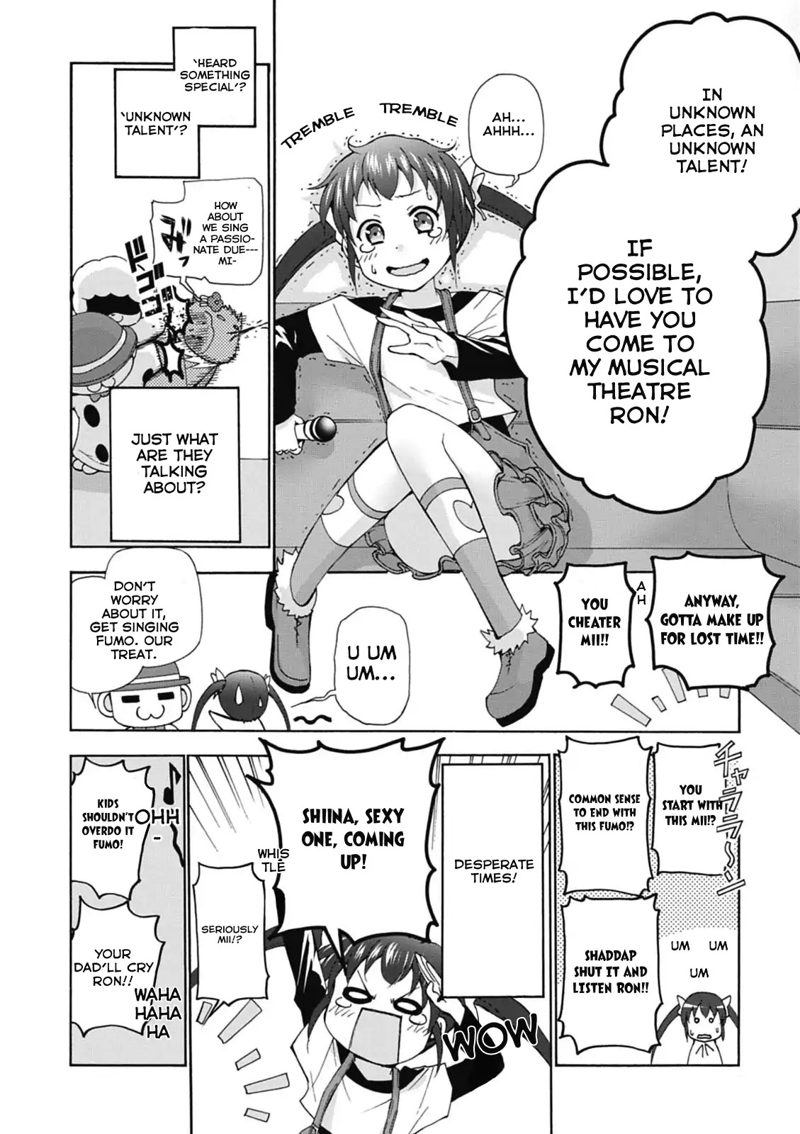 Amagi Brilliant Park Chapter 18 page 15 - Chapter 18: Shiina Chuujyou Wants to Run Away! (3)
