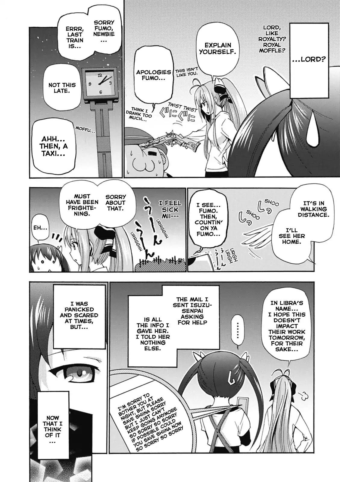 Amagi Brilliant Park Chapter 18 page 17 - Chapter 18: Shiina Chuujyou Wants to Run Away! (3)