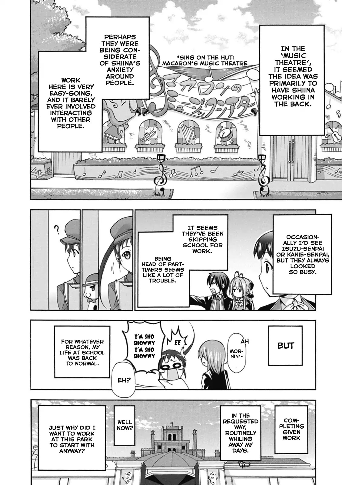Amagi Brilliant Park Chapter 18 page 21 - Chapter 18: Shiina Chuujyou Wants to Run Away! (3)