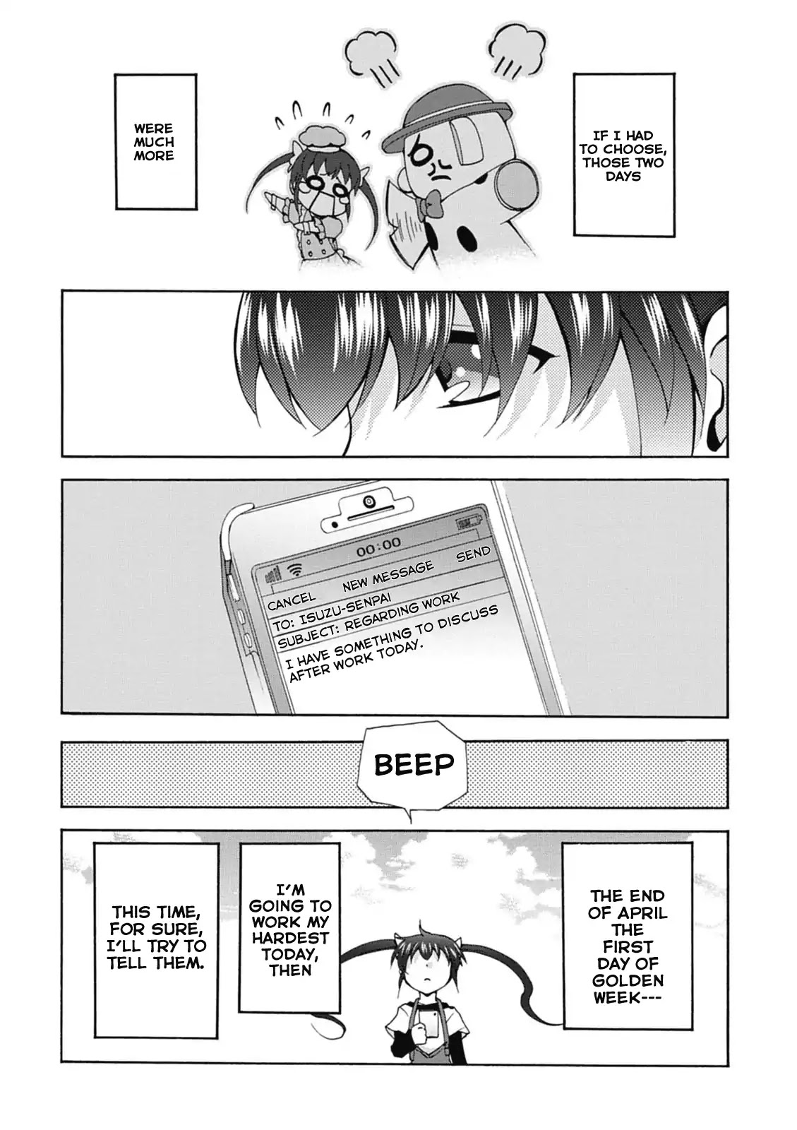 Amagi Brilliant Park Chapter 18 page 22 - Chapter 18: Shiina Chuujyou Wants to Run Away! (3)