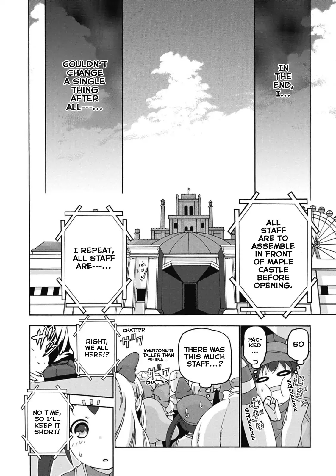Amagi Brilliant Park Chapter 18 page 23 - Chapter 18: Shiina Chuujyou Wants to Run Away! (3)