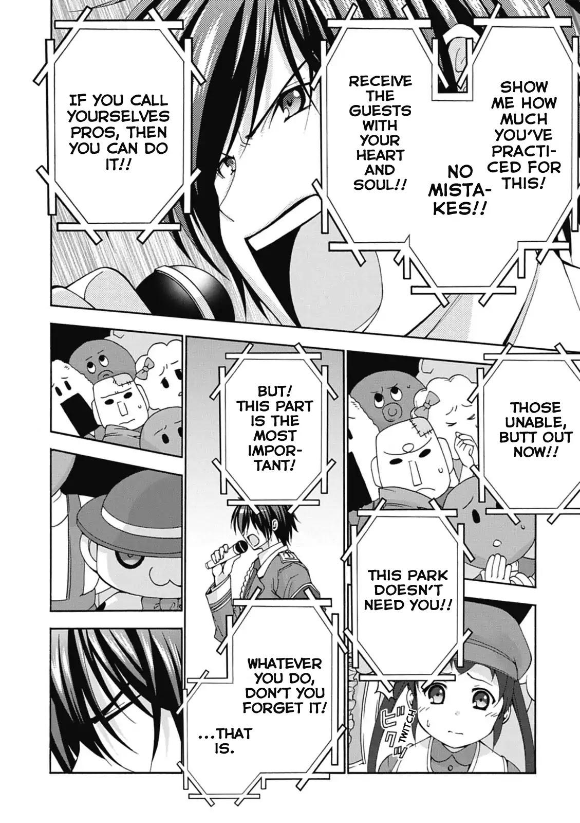 Amagi Brilliant Park Chapter 18 page 25 - Chapter 18: Shiina Chuujyou Wants to Run Away! (3)
