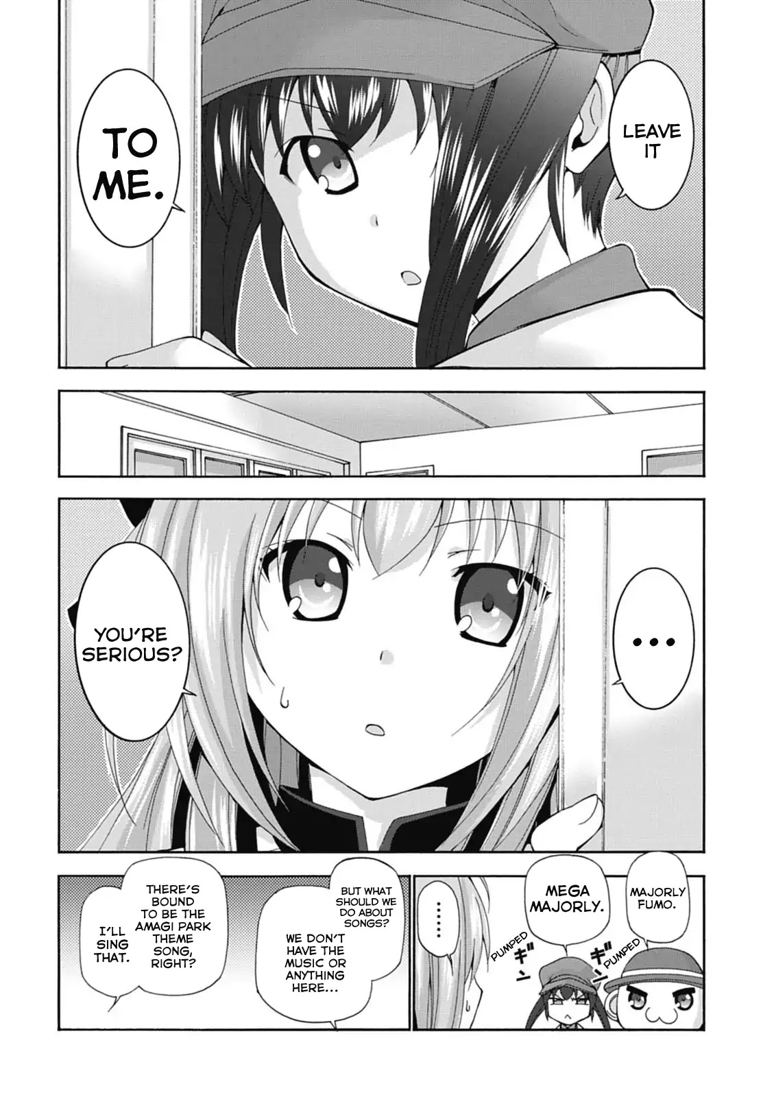 Amagi Brilliant Park Chapter 19 page 12 - Chapter 19: Shiina Chuujyou Wants to Run Away! (4)