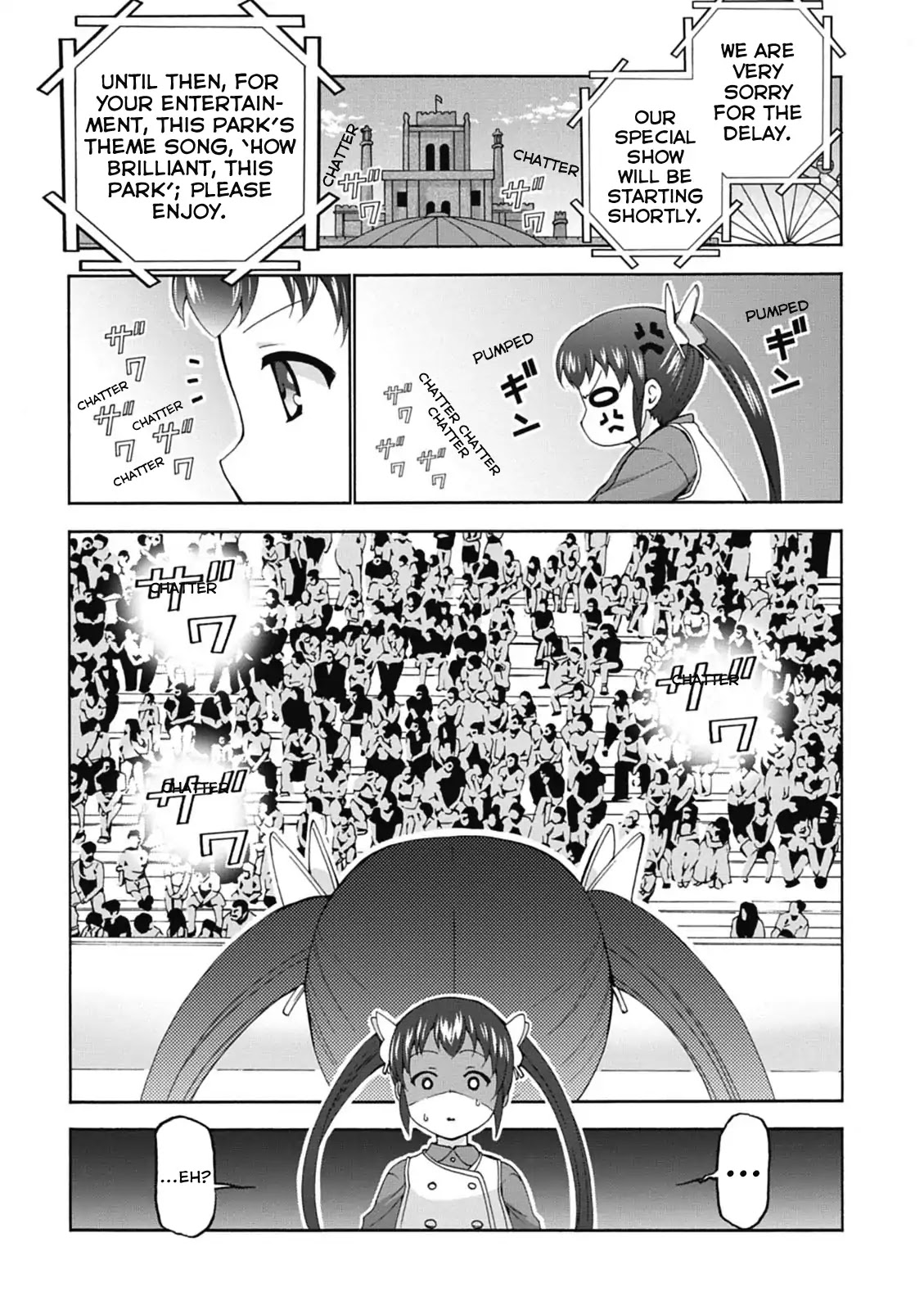 Amagi Brilliant Park Chapter 19 page 14 - Chapter 19: Shiina Chuujyou Wants to Run Away! (4)