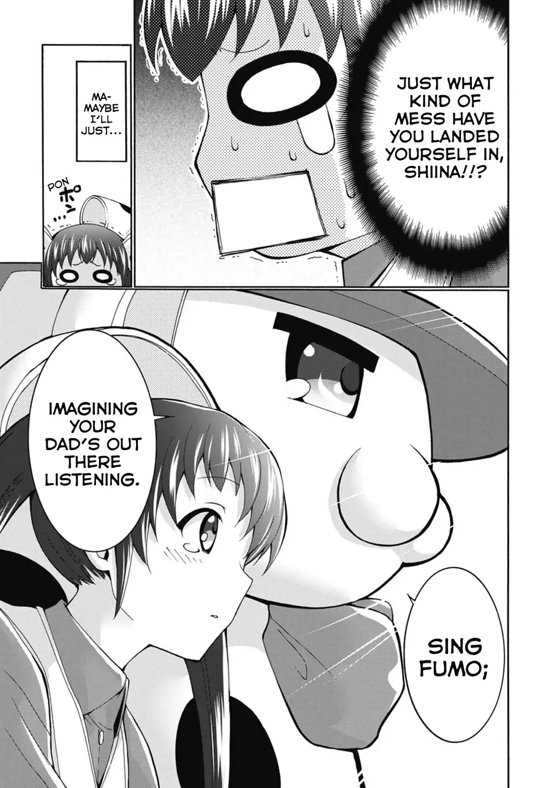 Amagi Brilliant Park Chapter 19 page 16 - Chapter 19: Shiina Chuujyou Wants to Run Away! (4)
