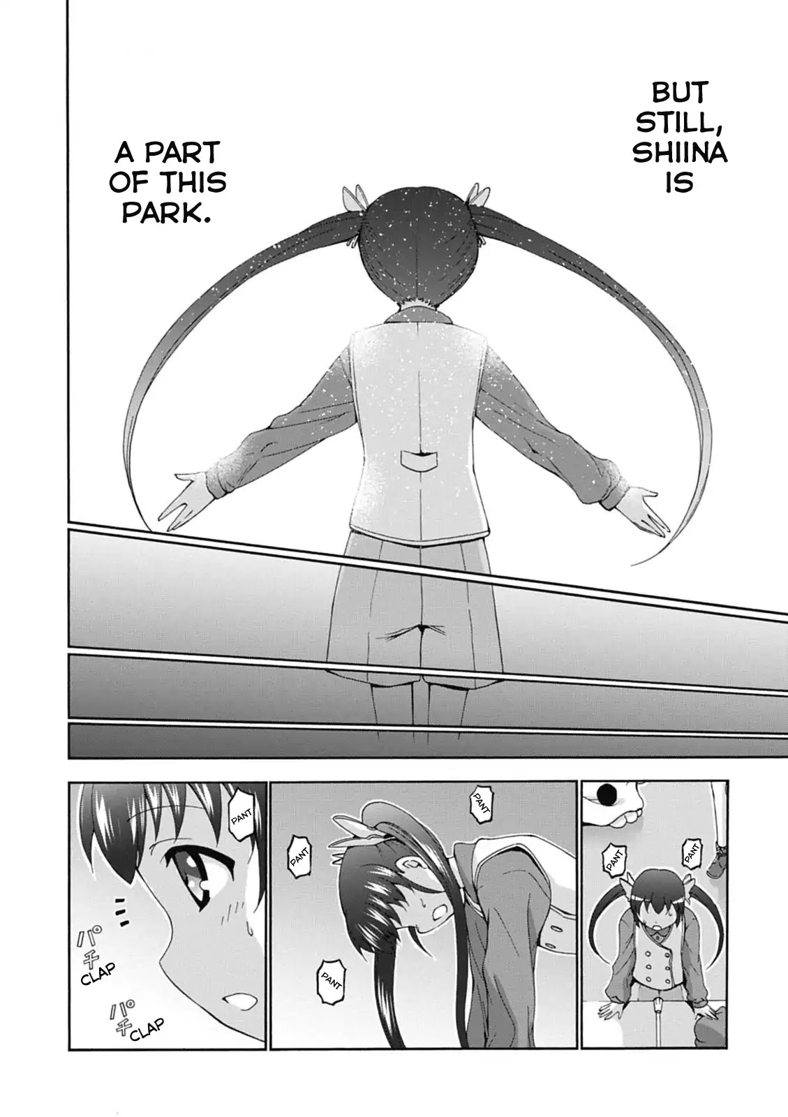 Amagi Brilliant Park Chapter 19 page 20 - Chapter 19: Shiina Chuujyou Wants to Run Away! (4)