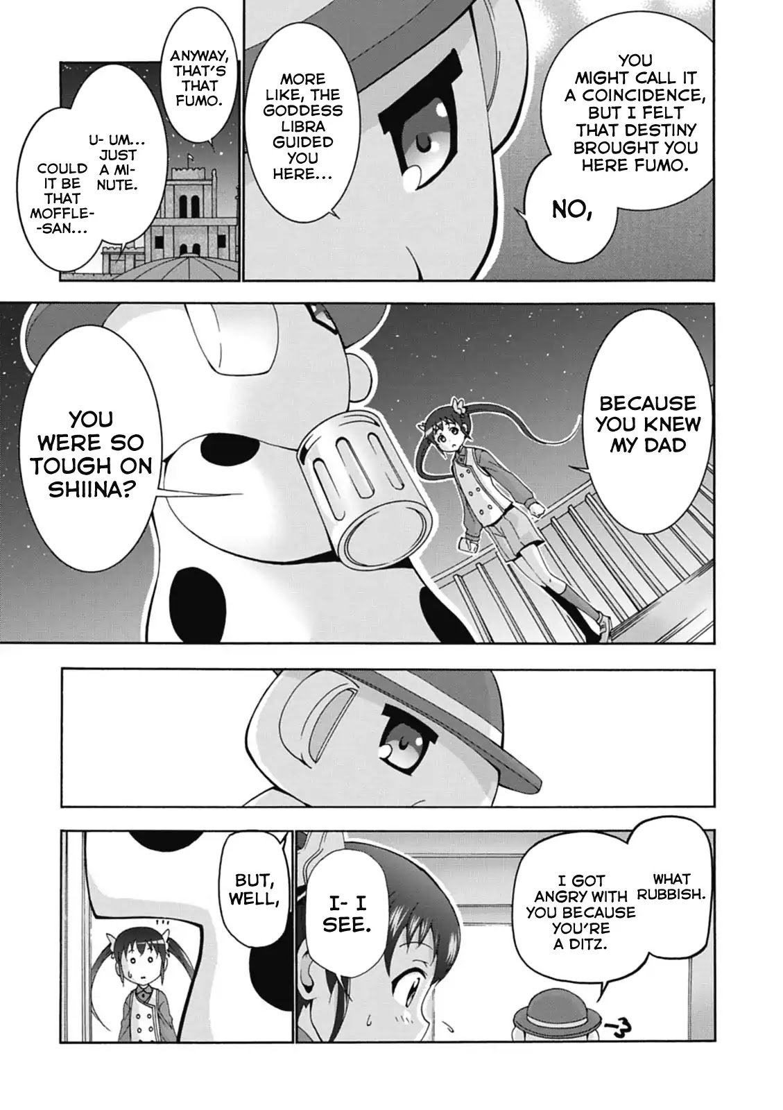 Amagi Brilliant Park Chapter 19 page 31 - Chapter 19: Shiina Chuujyou Wants to Run Away! (4)