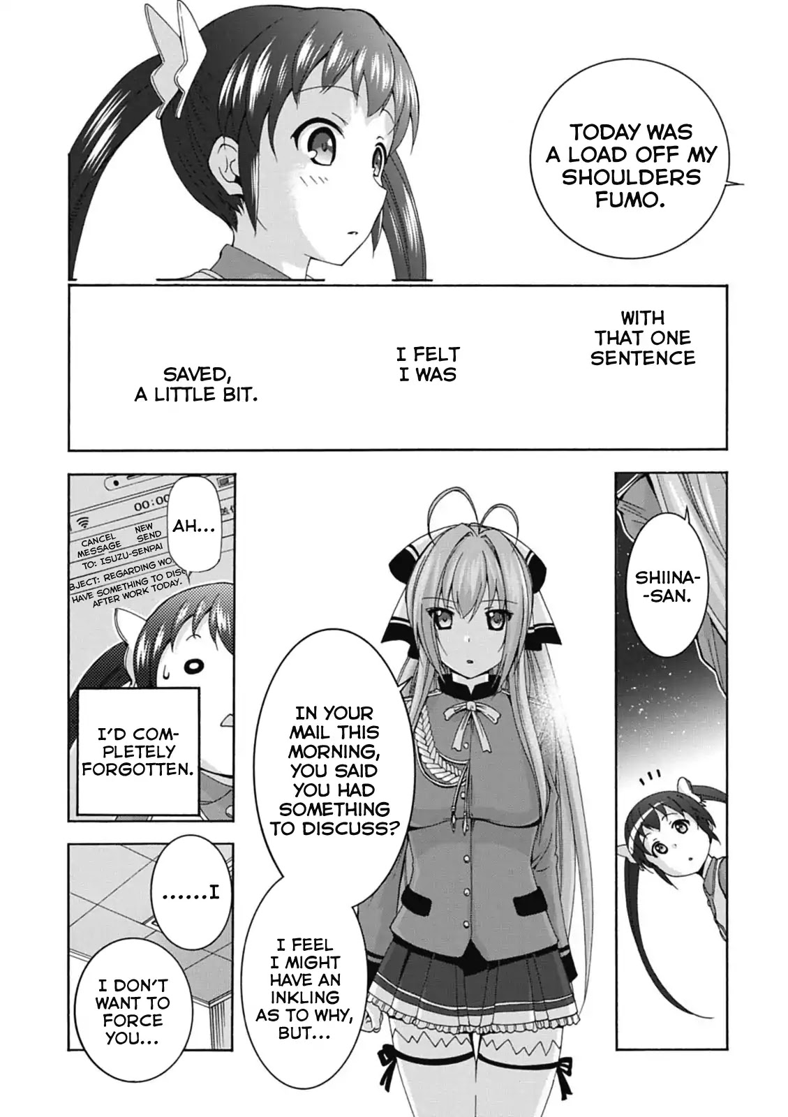 Amagi Brilliant Park Chapter 19 page 32 - Chapter 19: Shiina Chuujyou Wants to Run Away! (4)