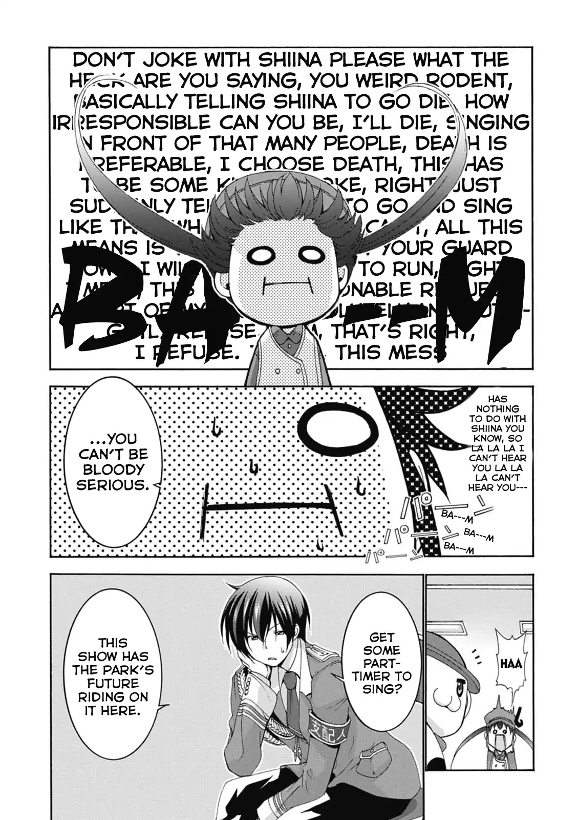 Amagi Brilliant Park Chapter 19 page 5 - Chapter 19: Shiina Chuujyou Wants to Run Away! (4)