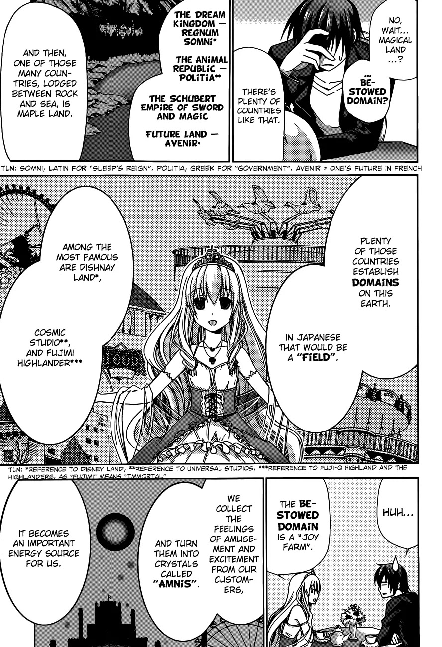 Amagi Brilliant Park Chapter 2 page 9 - Chapter 2: A Typical Disappointing Dating Spot.
