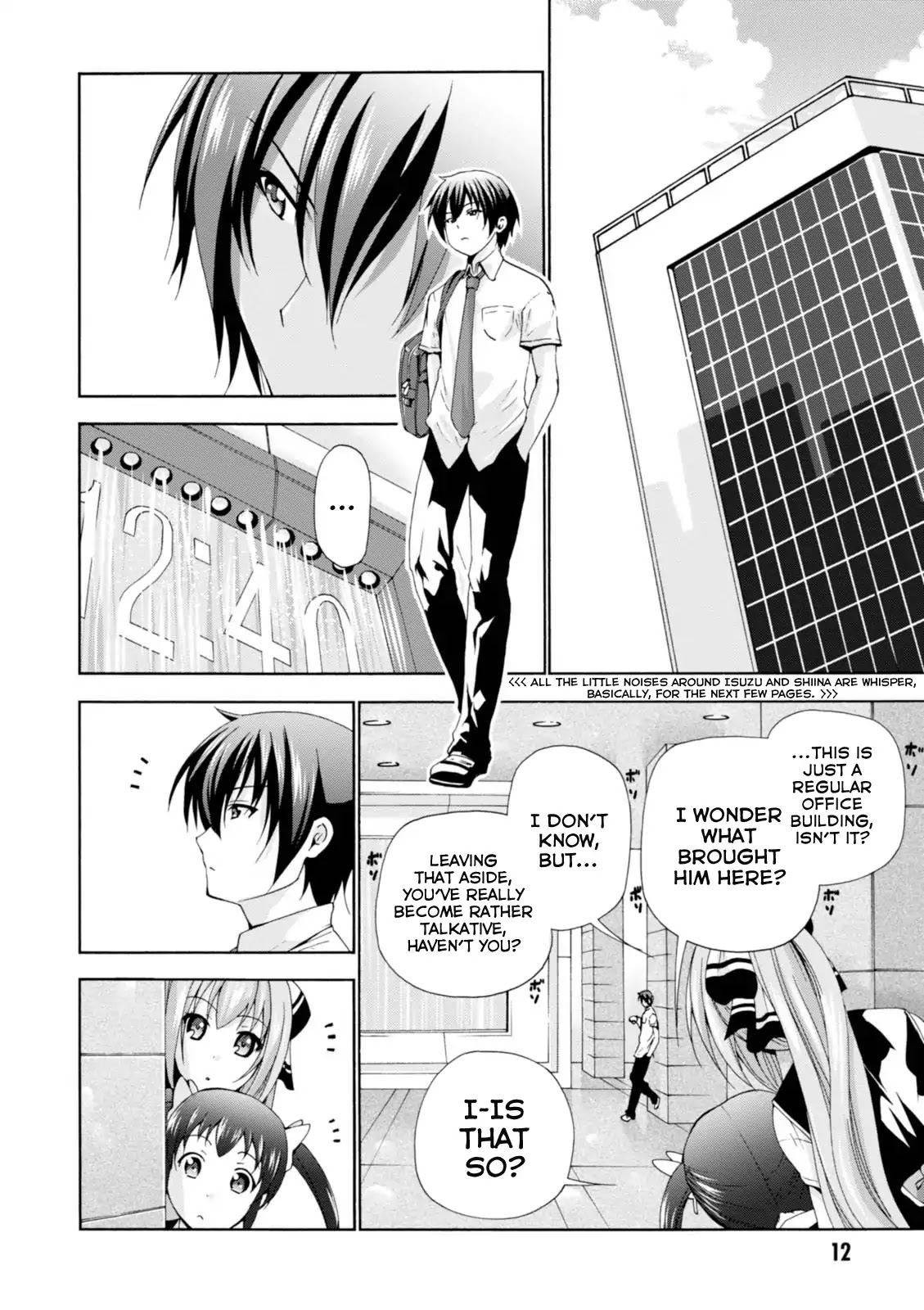 Amagi Brilliant Park Chapter 21 page 12 - Chapter 21: Family Affair