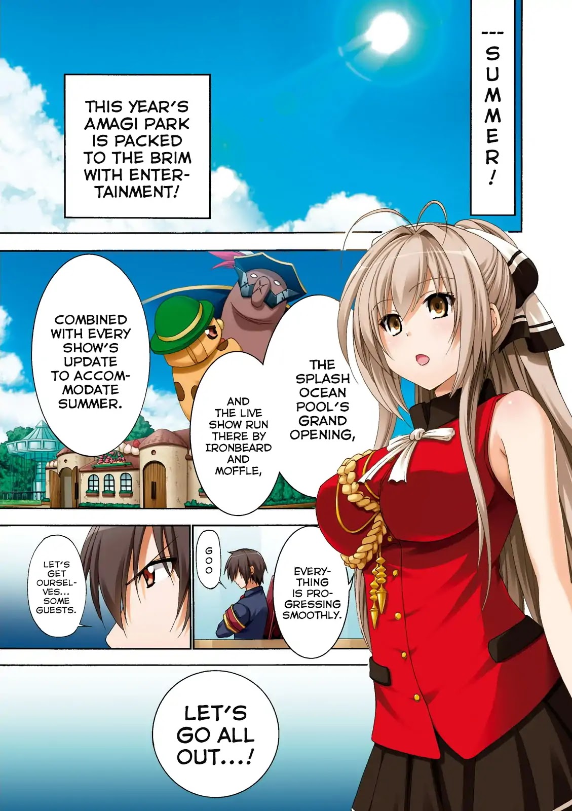 Amagi Brilliant Park Chapter 21 page 2 - Chapter 21: Family Affair