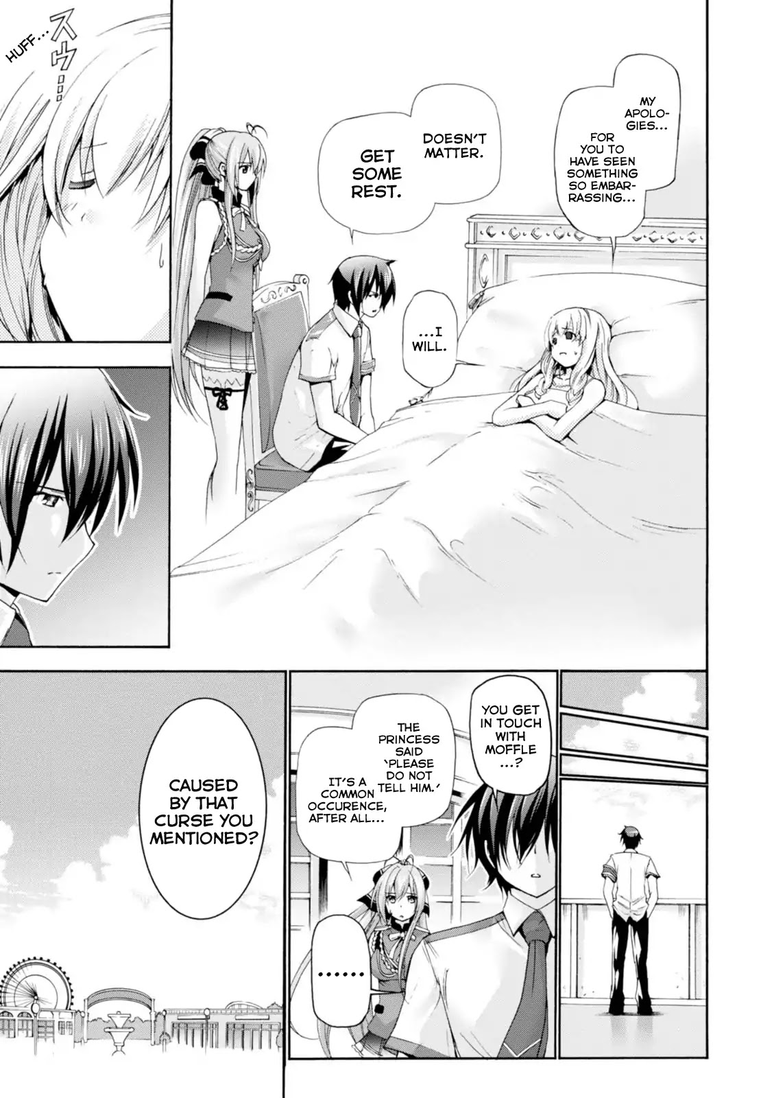 Amagi Brilliant Park Chapter 22 page 12 - Chapter 22: Hard-Working Man