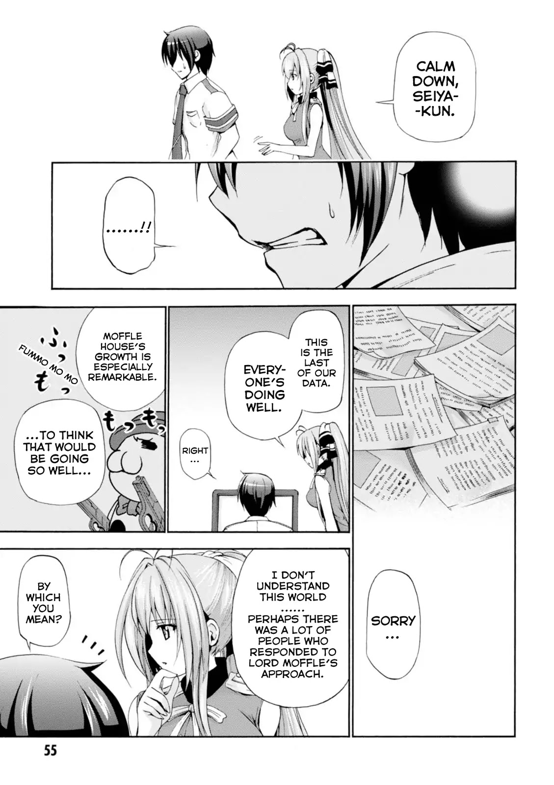 Amagi Brilliant Park Chapter 22 page 16 - Chapter 22: Hard-Working Man
