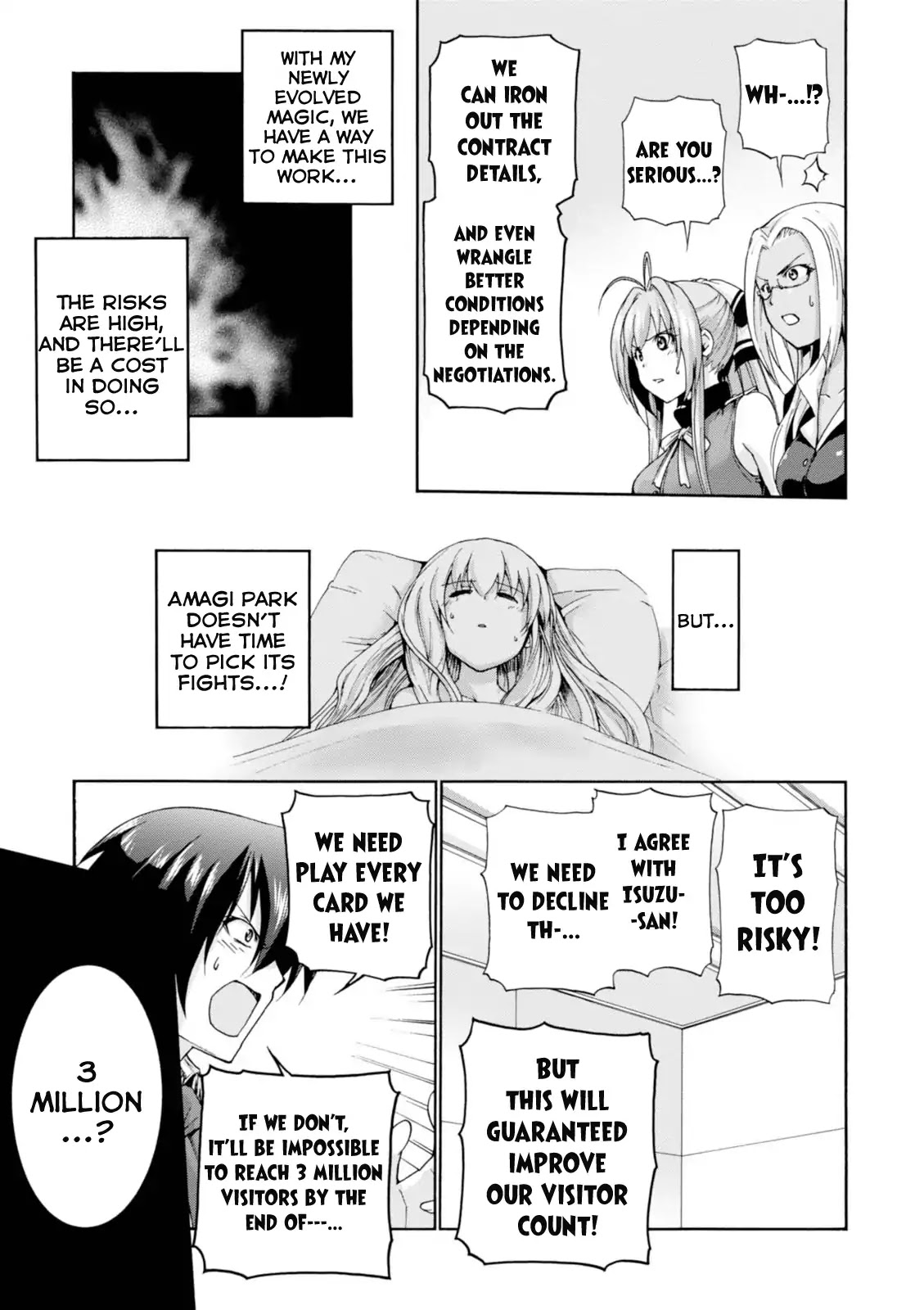 Amagi Brilliant Park Chapter 23 page 12 - Chapter 23: Hard-Working Man 2