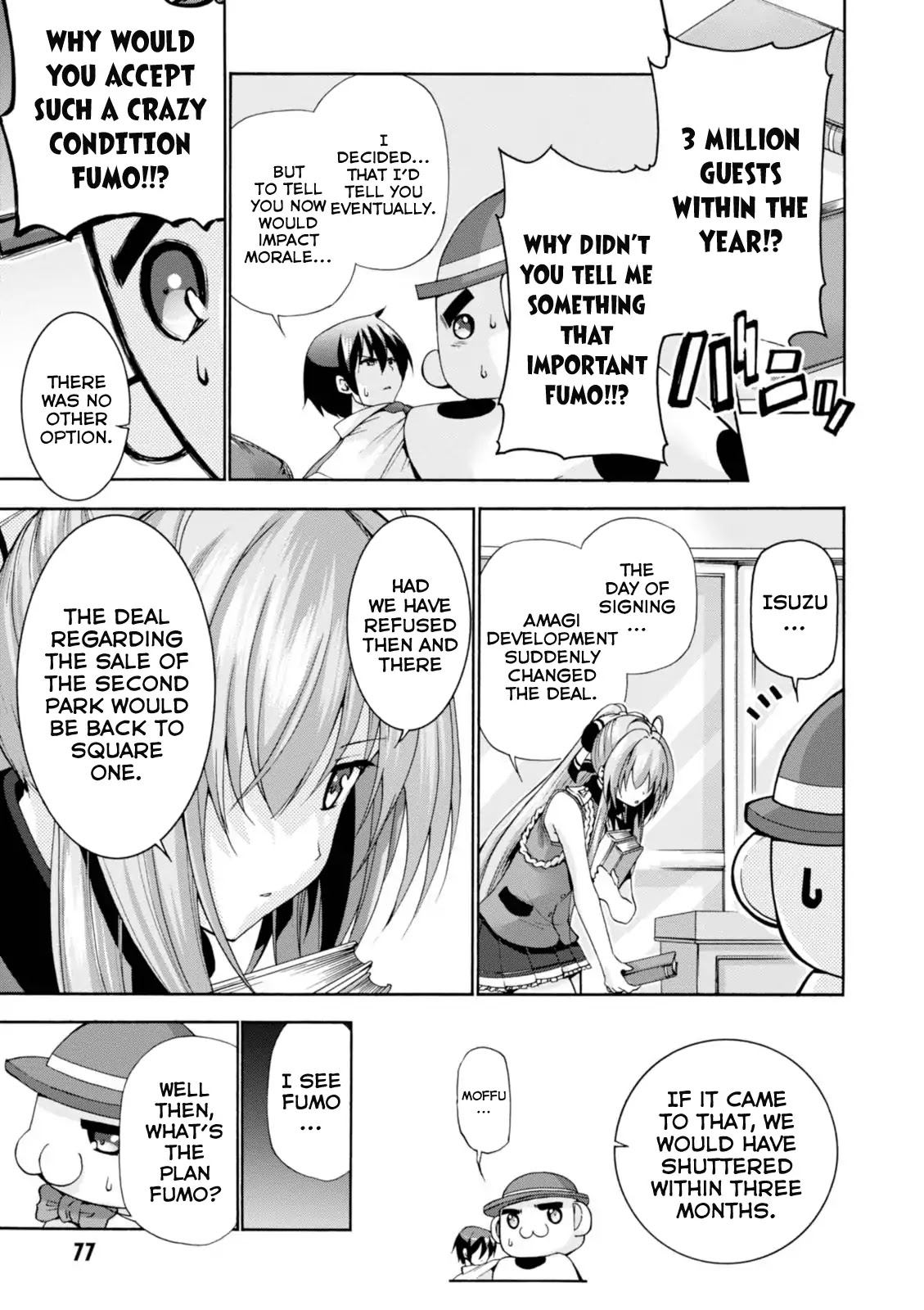 Amagi Brilliant Park Chapter 23 page 14 - Chapter 23: Hard-Working Man 2