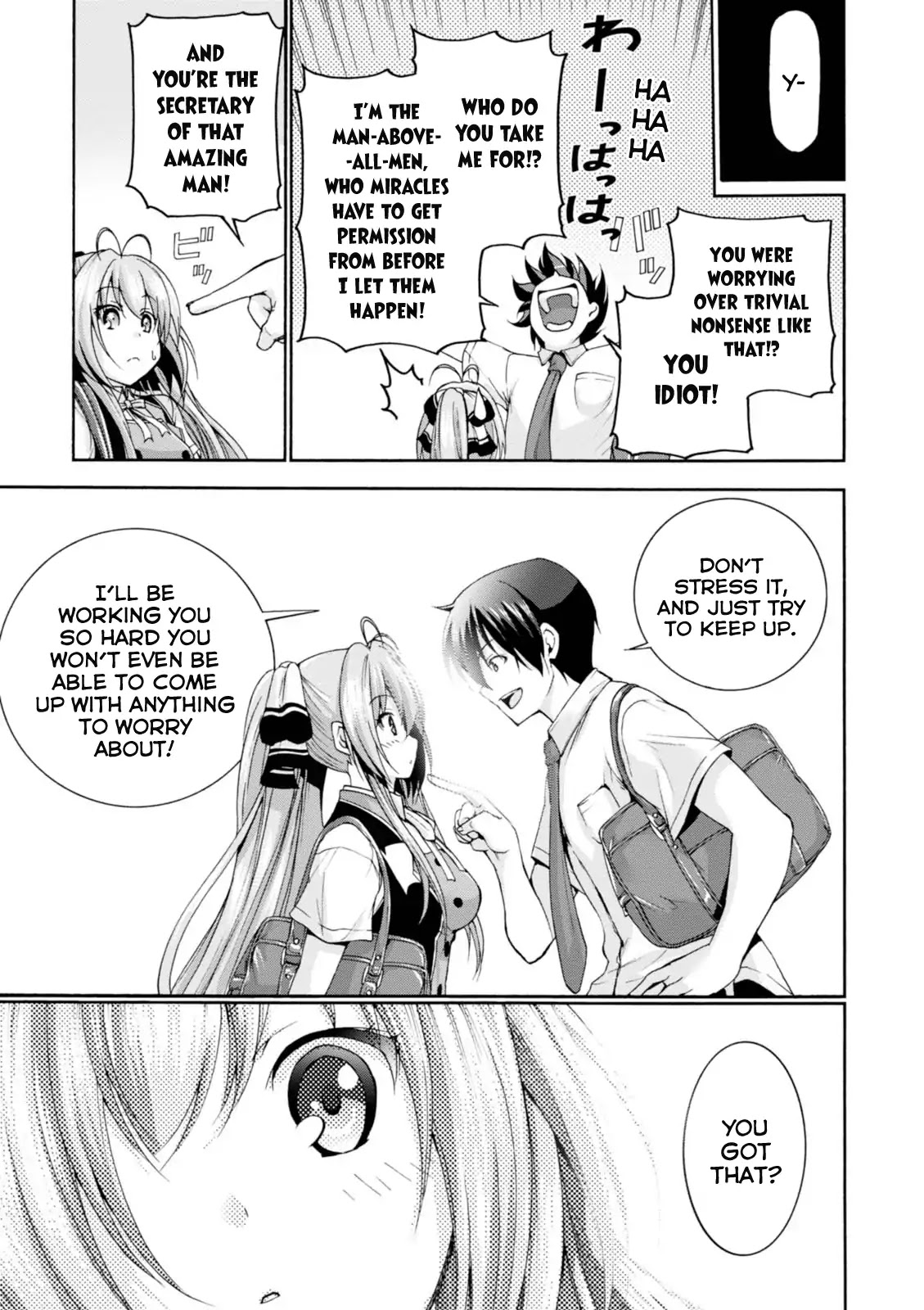 Amagi Brilliant Park Chapter 23 page 22 - Chapter 23: Hard-Working Man 2