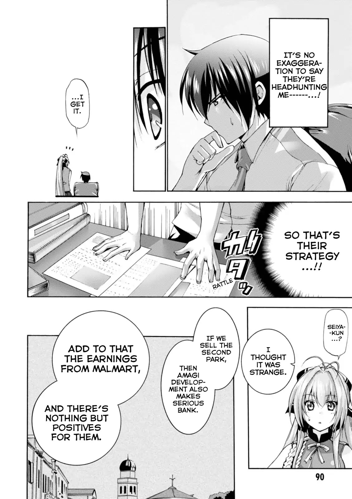 Amagi Brilliant Park Chapter 23 page 27 - Chapter 23: Hard-Working Man 2