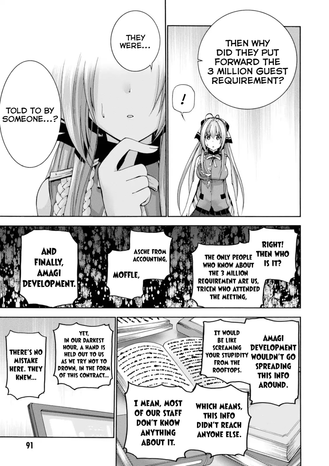 Amagi Brilliant Park Chapter 23 page 28 - Chapter 23: Hard-Working Man 2