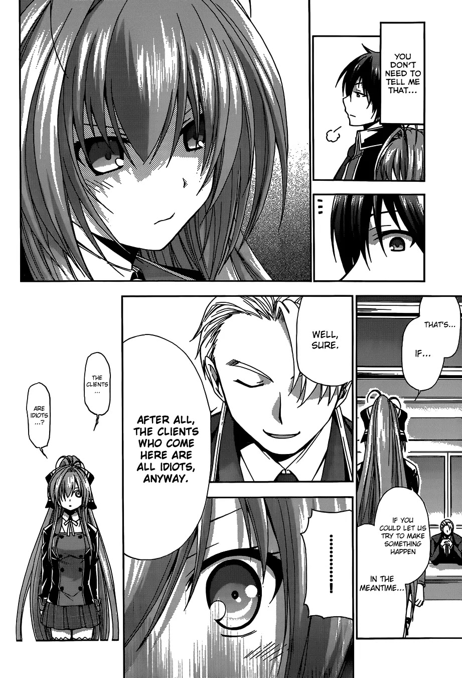 Amagi Brilliant Park Chapter 4 page 12 - Chapter 4: The Service given by the Mascots is Awful (Part 2)