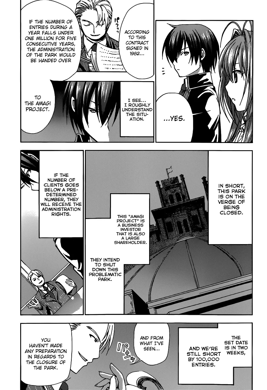 Amagi Brilliant Park Chapter 4 page 7 - Chapter 4: The Service given by the Mascots is Awful (Part 2)