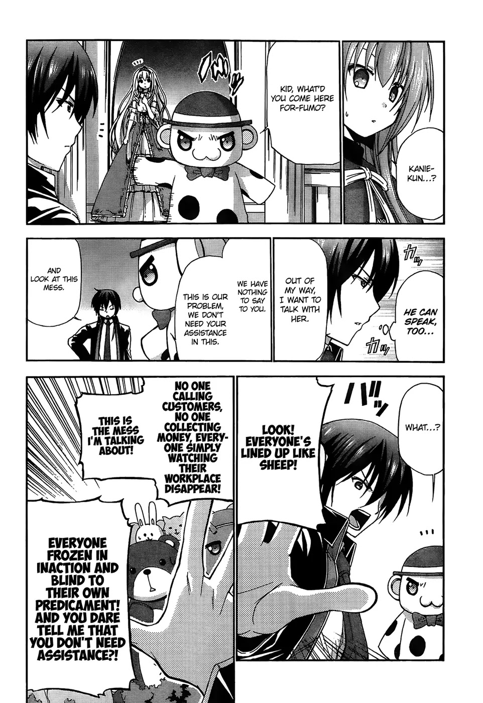 Amagi Brilliant Park Chapter 5 page 15 - Chapter 5: The Service given by the Mascots is Awful (Part 3)