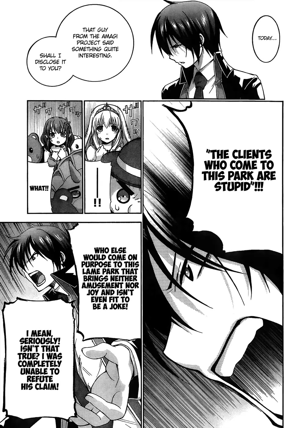 Amagi Brilliant Park Chapter 5 page 16 - Chapter 5: The Service given by the Mascots is Awful (Part 3)