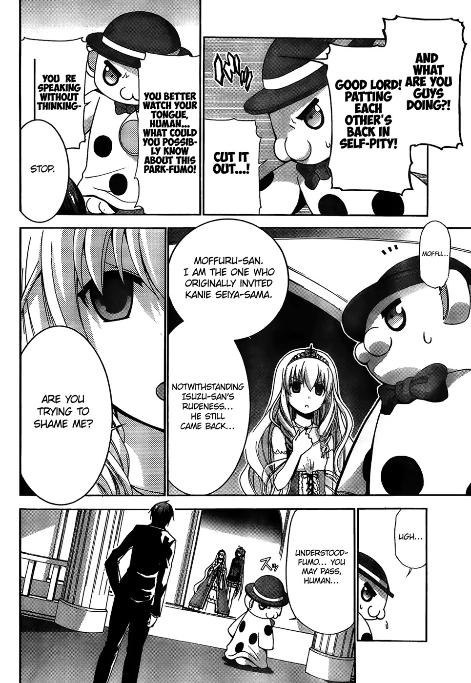 Amagi Brilliant Park Chapter 5 page 17 - Chapter 5: The Service given by the Mascots is Awful (Part 3)