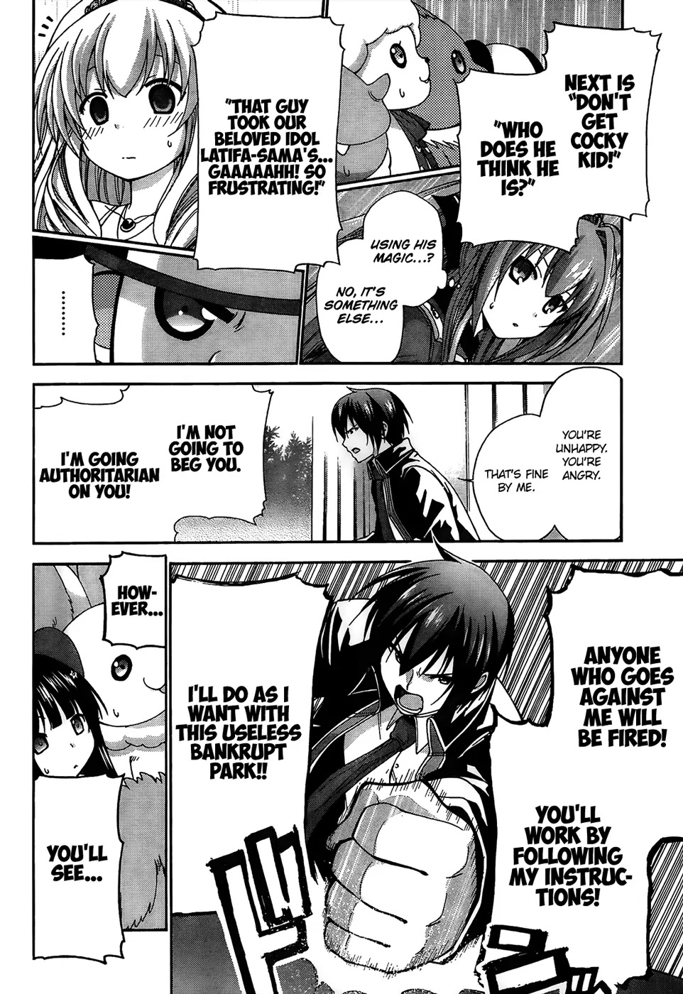 Amagi Brilliant Park Chapter 5 page 19 - Chapter 5: The Service given by the Mascots is Awful (Part 3)