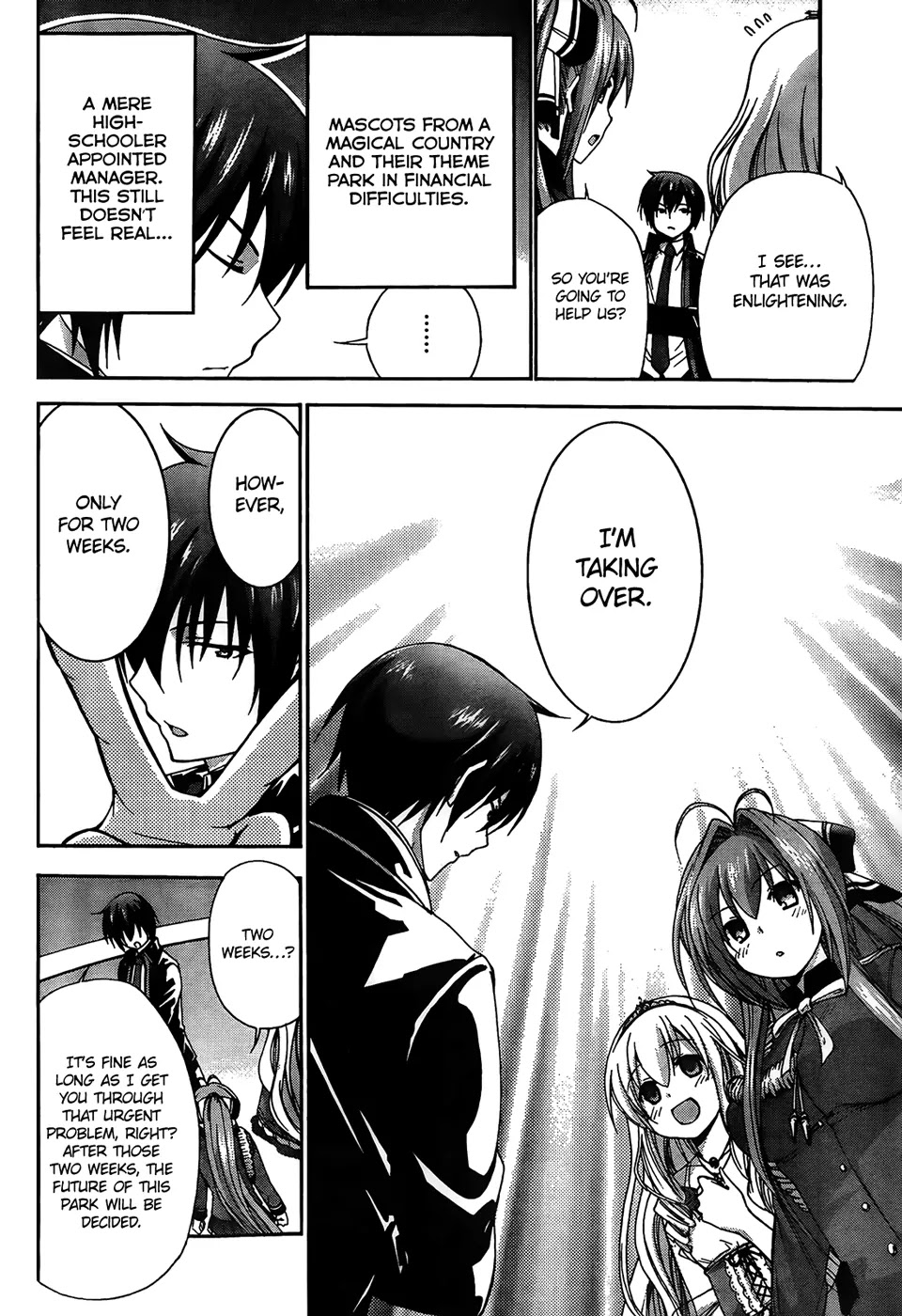 Amagi Brilliant Park Chapter 5 page 25 - Chapter 5: The Service given by the Mascots is Awful (Part 3)