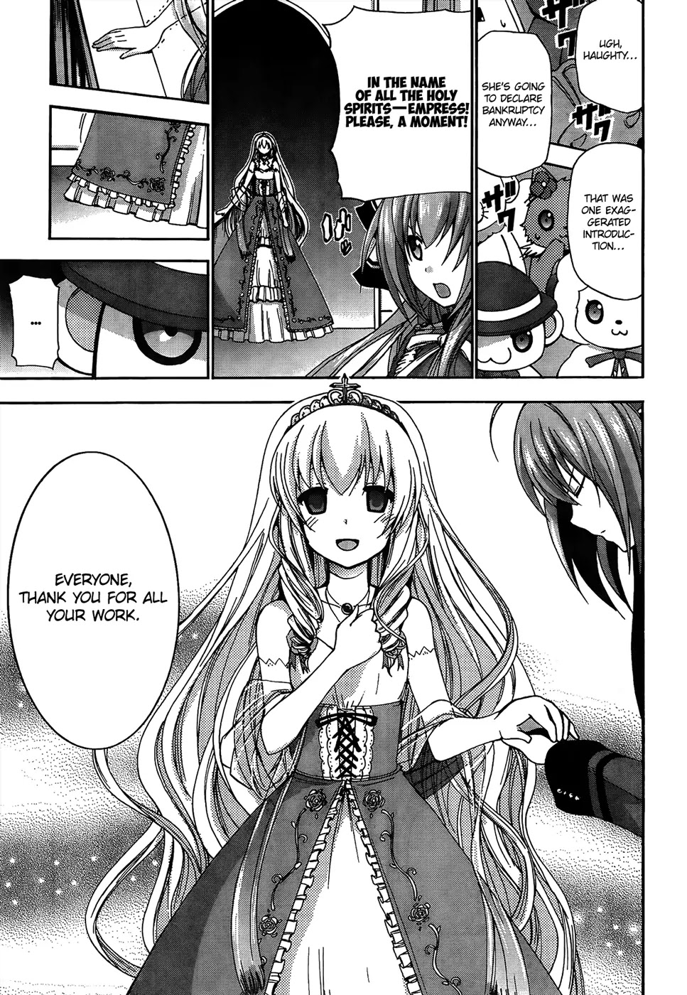Amagi Brilliant Park Chapter 5 page 6 - Chapter 5: The Service given by the Mascots is Awful (Part 3)