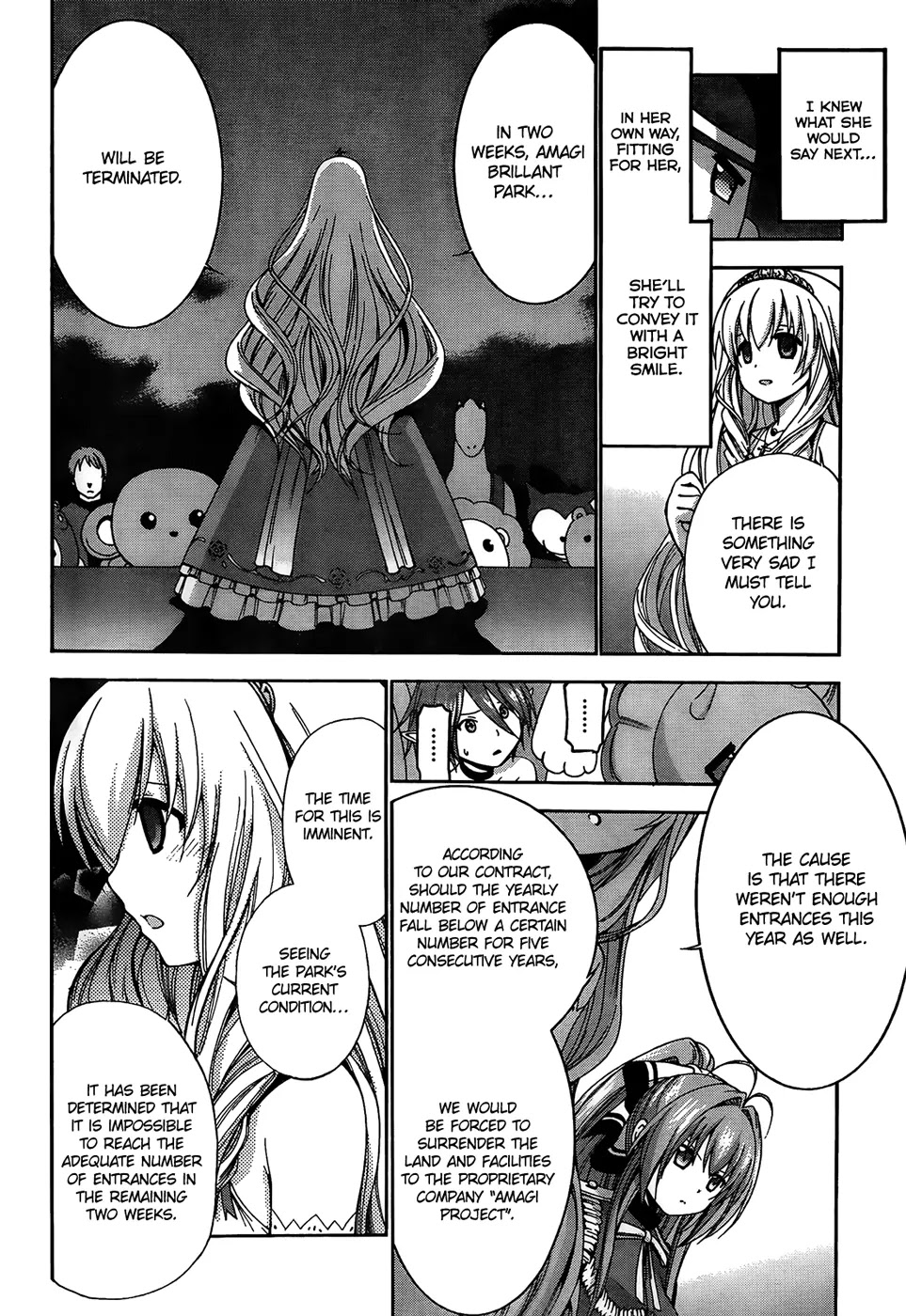 Amagi Brilliant Park Chapter 5 page 7 - Chapter 5: The Service given by the Mascots is Awful (Part 3)