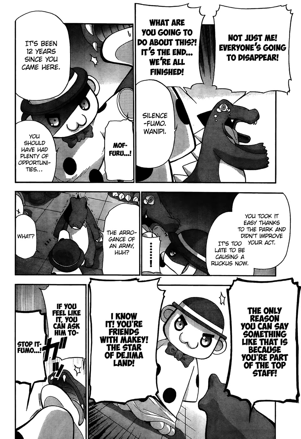 Amagi Brilliant Park Chapter 5 page 9 - Chapter 5: The Service given by the Mascots is Awful (Part 3)