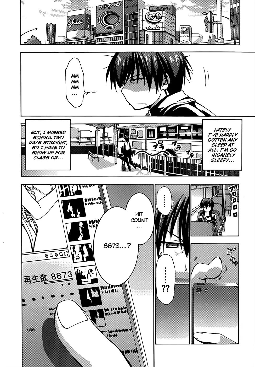 Amagi Brilliant Park Chapter 7 page 12 - Chapter 7: It Has Happened That a Video Where Guests Are Hit Got Uploaded 1