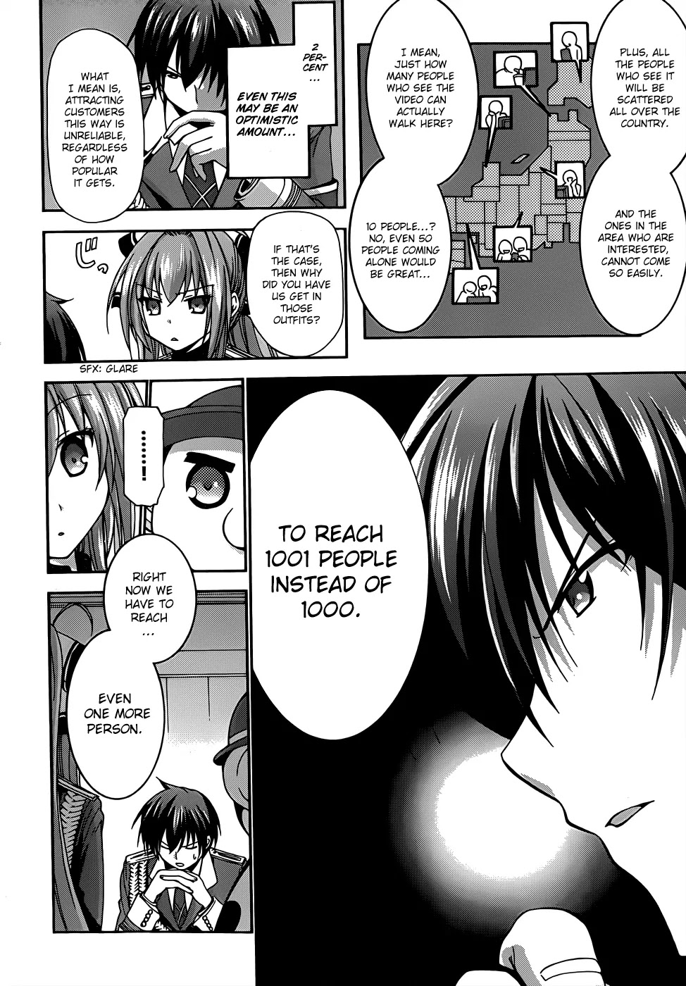 Amagi Brilliant Park Chapter 7 page 16 - Chapter 7: It Has Happened That a Video Where Guests Are Hit Got Uploaded 1