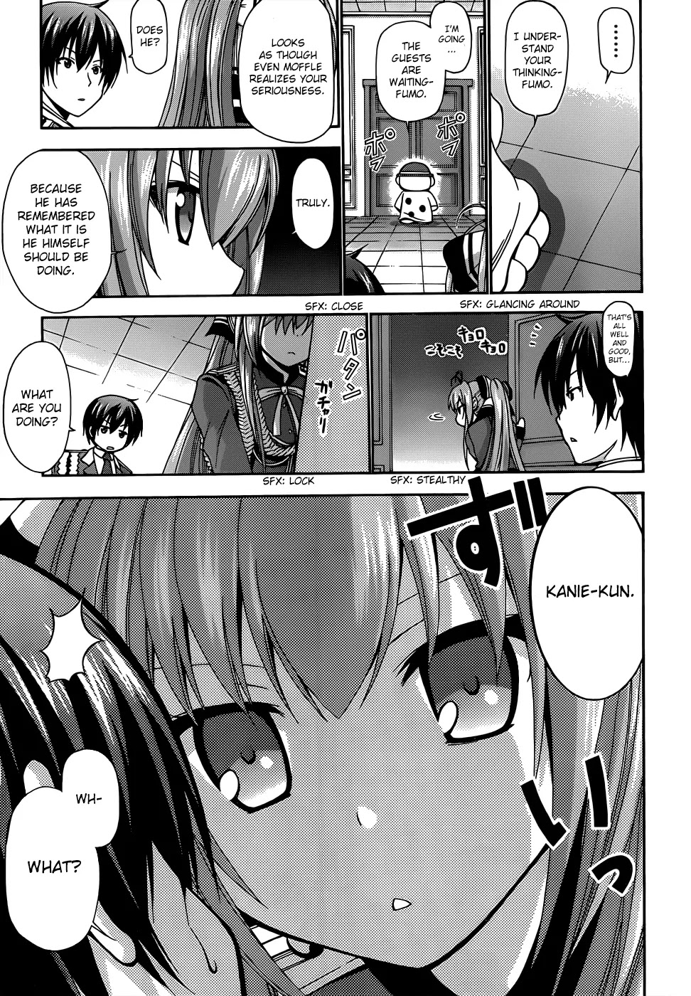 Amagi Brilliant Park Chapter 7 page 17 - Chapter 7: It Has Happened That a Video Where Guests Are Hit Got Uploaded 1