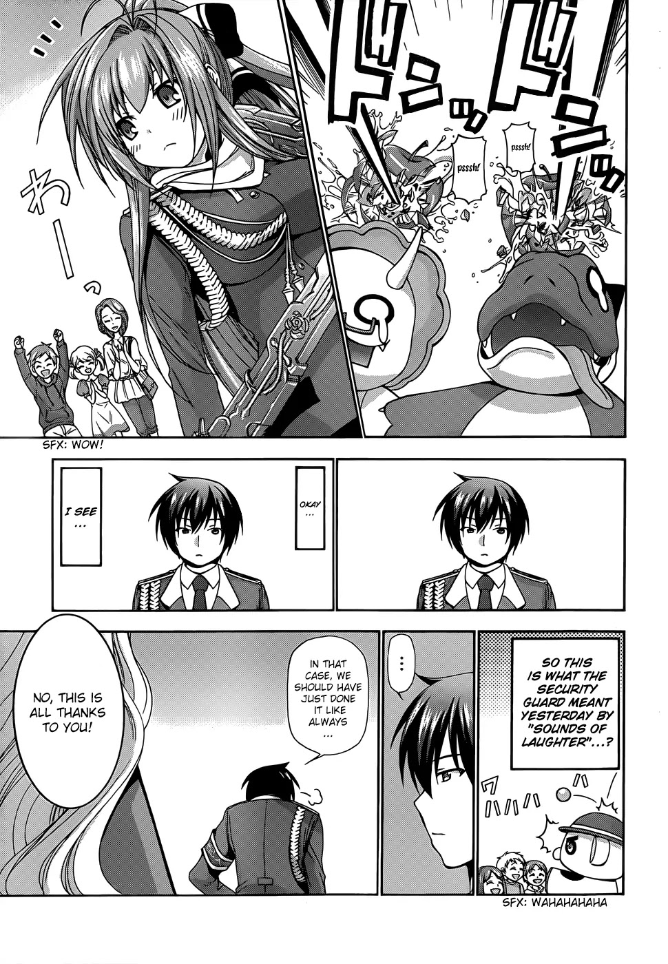 Amagi Brilliant Park Chapter 7 page 21 - Chapter 7: It Has Happened That a Video Where Guests Are Hit Got Uploaded 1