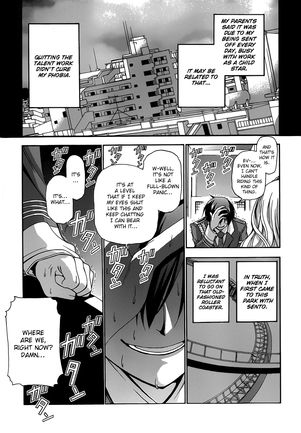 Amagi Brilliant Park Chapter 7 page 31 - Chapter 7: It Has Happened That a Video Where Guests Are Hit Got Uploaded 1