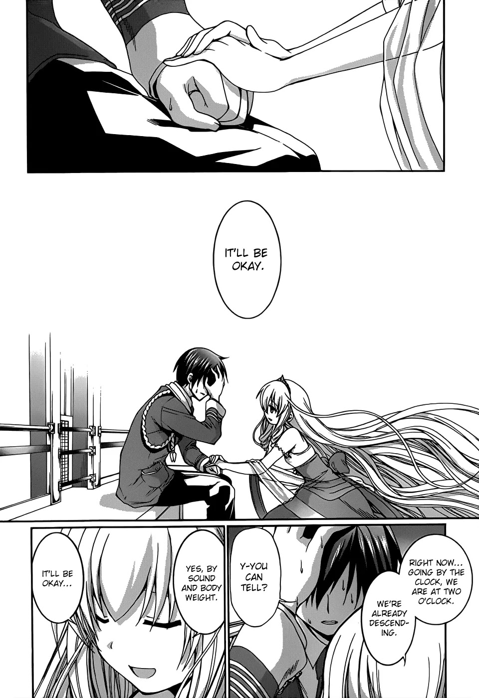 Amagi Brilliant Park Chapter 7 page 32 - Chapter 7: It Has Happened That a Video Where Guests Are Hit Got Uploaded 1