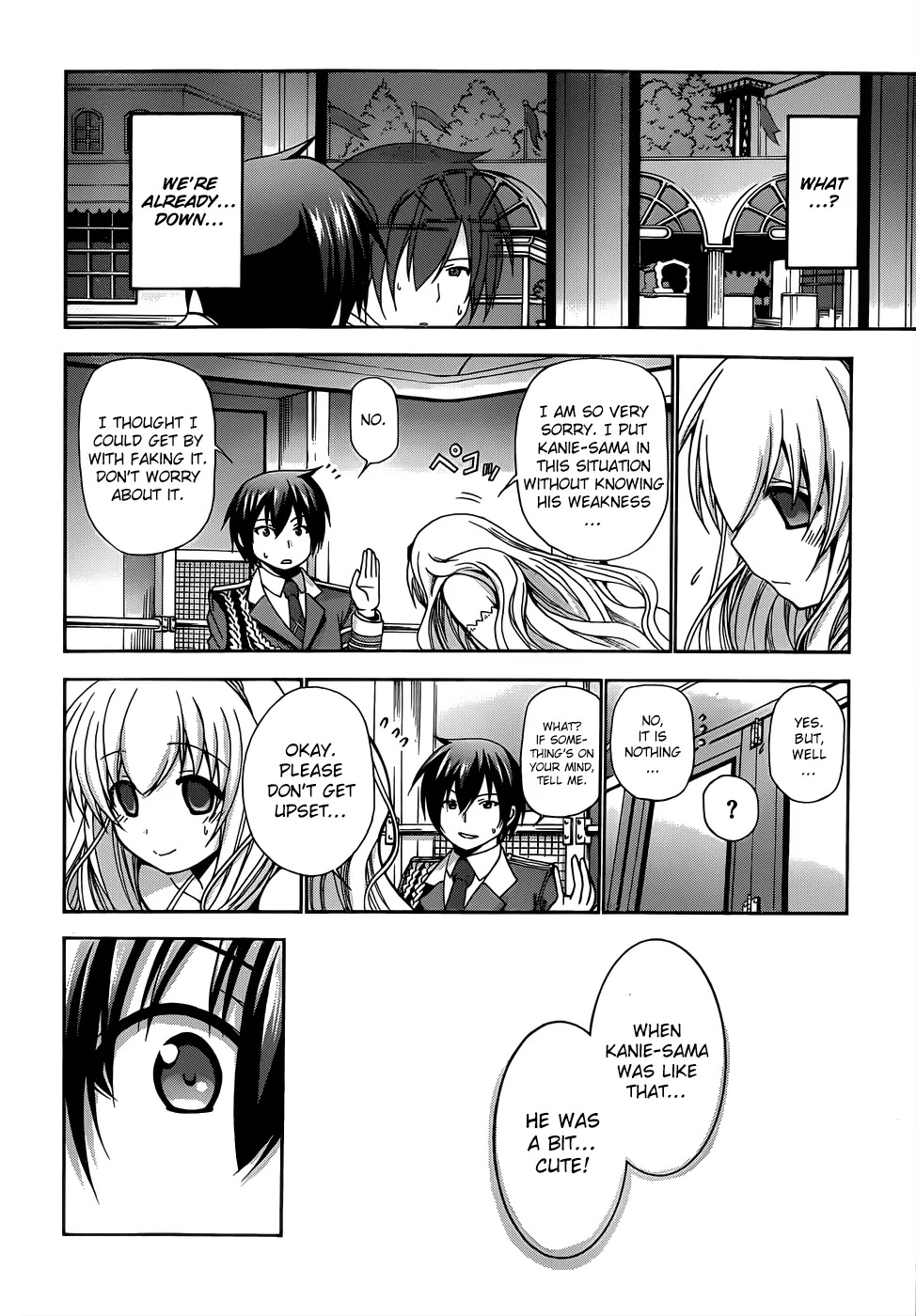 Amagi Brilliant Park Chapter 7 page 34 - Chapter 7: It Has Happened That a Video Where Guests Are Hit Got Uploaded 1