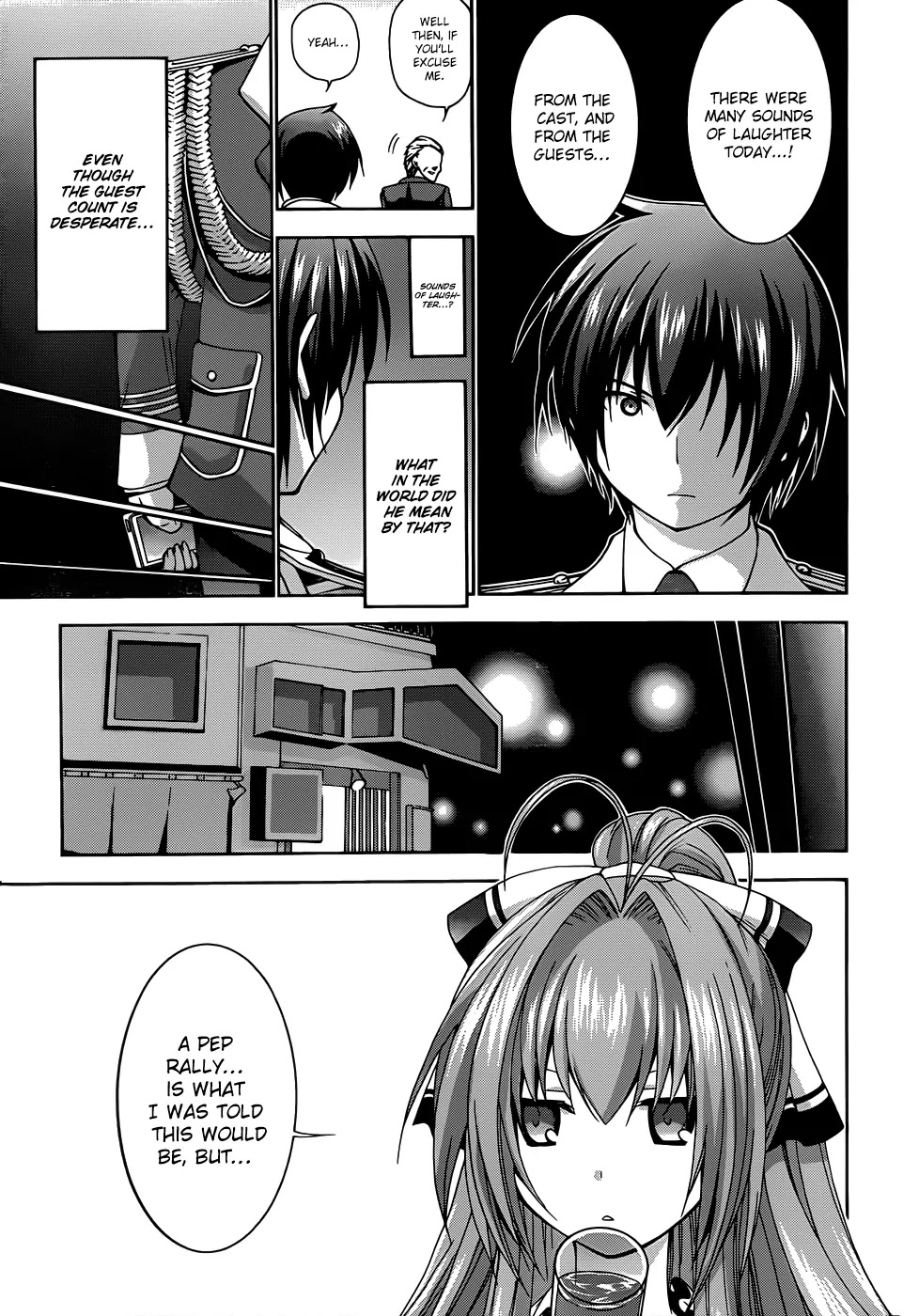 Amagi Brilliant Park Chapter 7 page 9 - Chapter 7: It Has Happened That a Video Where Guests Are Hit Got Uploaded 1