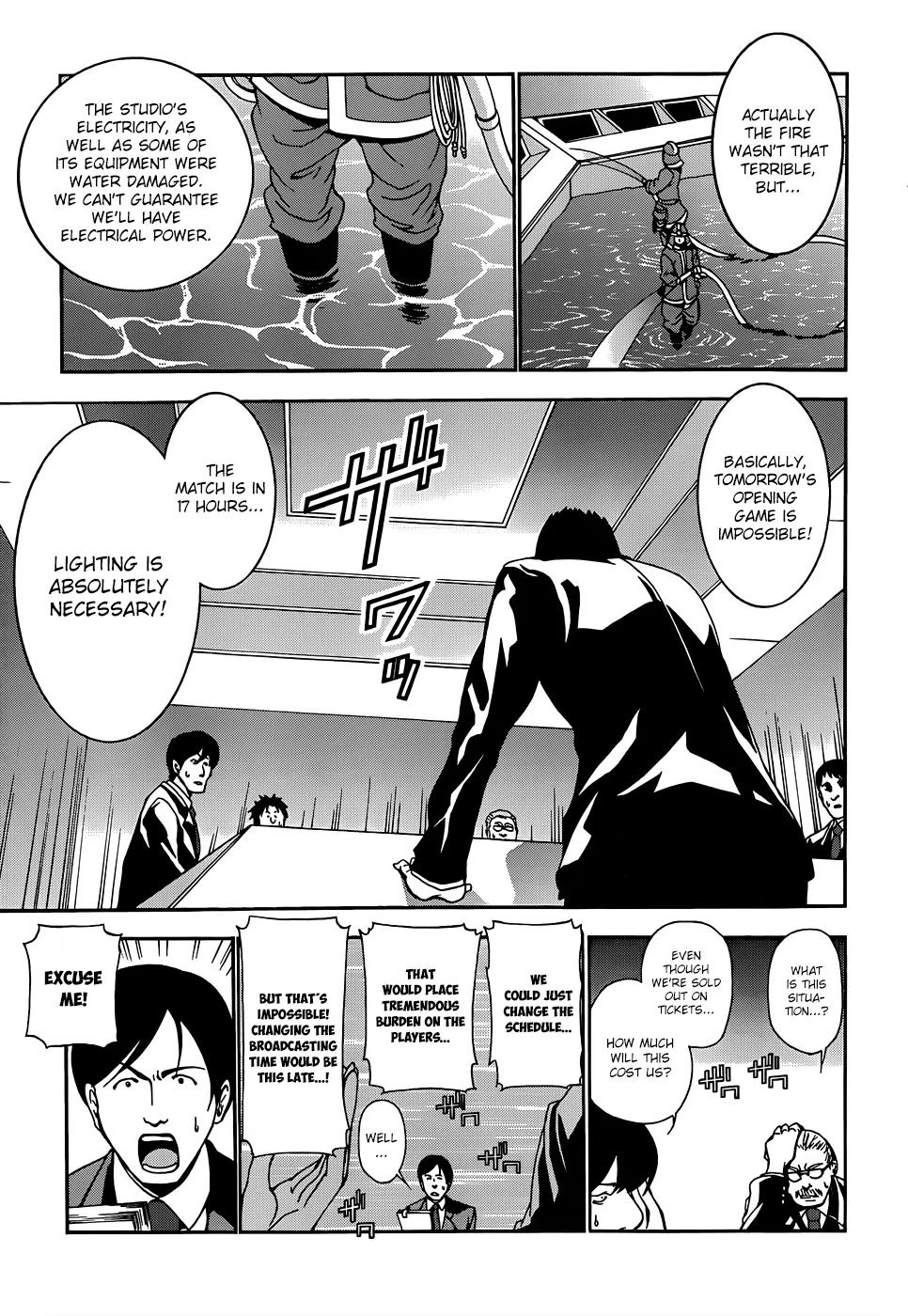 Amagi Brilliant Park Chapter 8 page 23 - Chapter 8: It Has Happened That a Video Where Guests Are Hit Got Uploaded 2